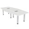 Skutchi Designs 45 in W, 96 in L, 29 in H, Engineered Wood Top, White H-HEXIR4693-PT-WC-EL - alternate 1